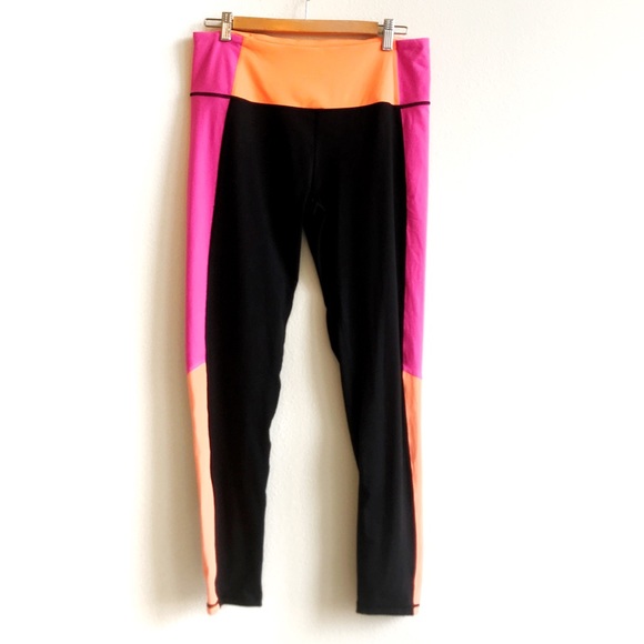 Pants - VSX Victoria’s Secret Knockout Neon Tights Legging